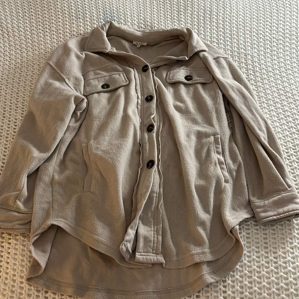 Comfy button up sweater